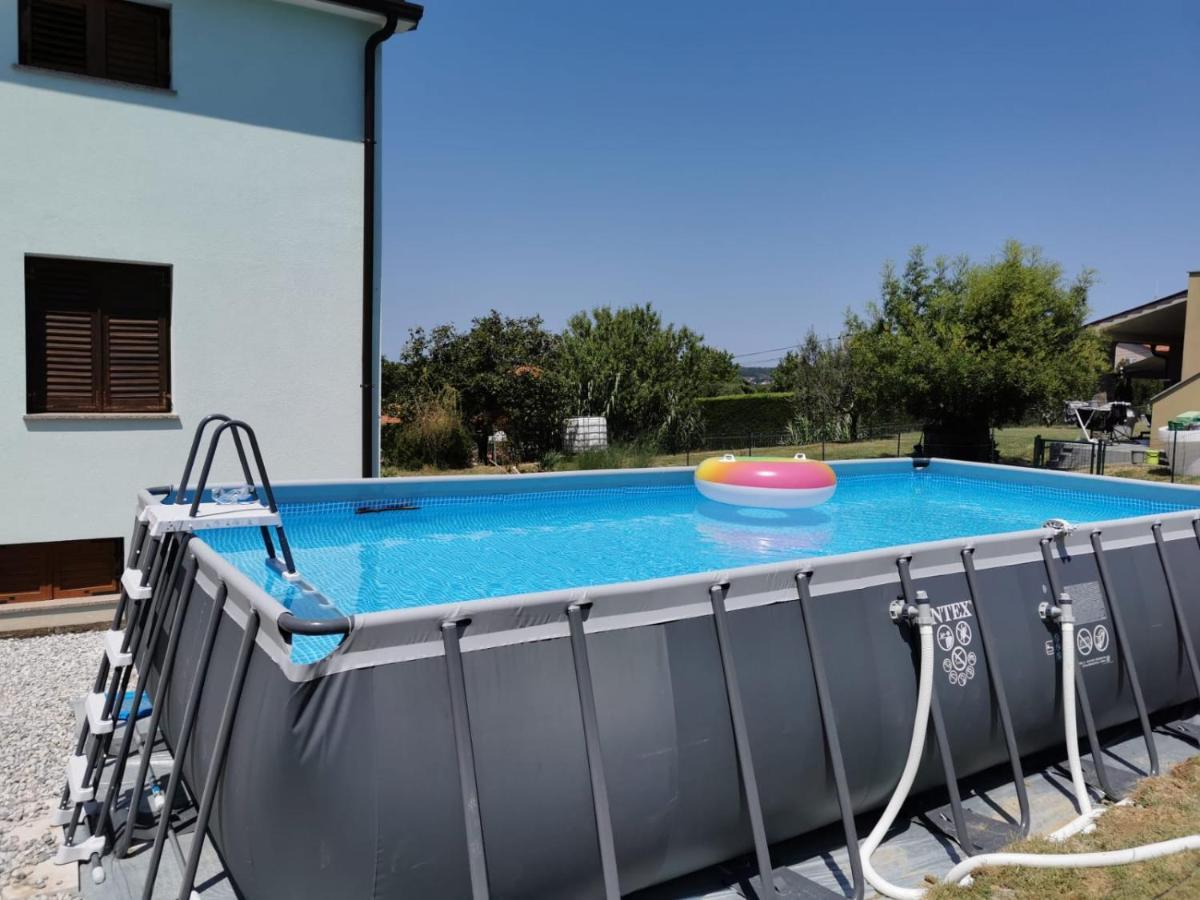 Sea View Istrian Countryside Apartment - Rota Dragonja Kültér fotó